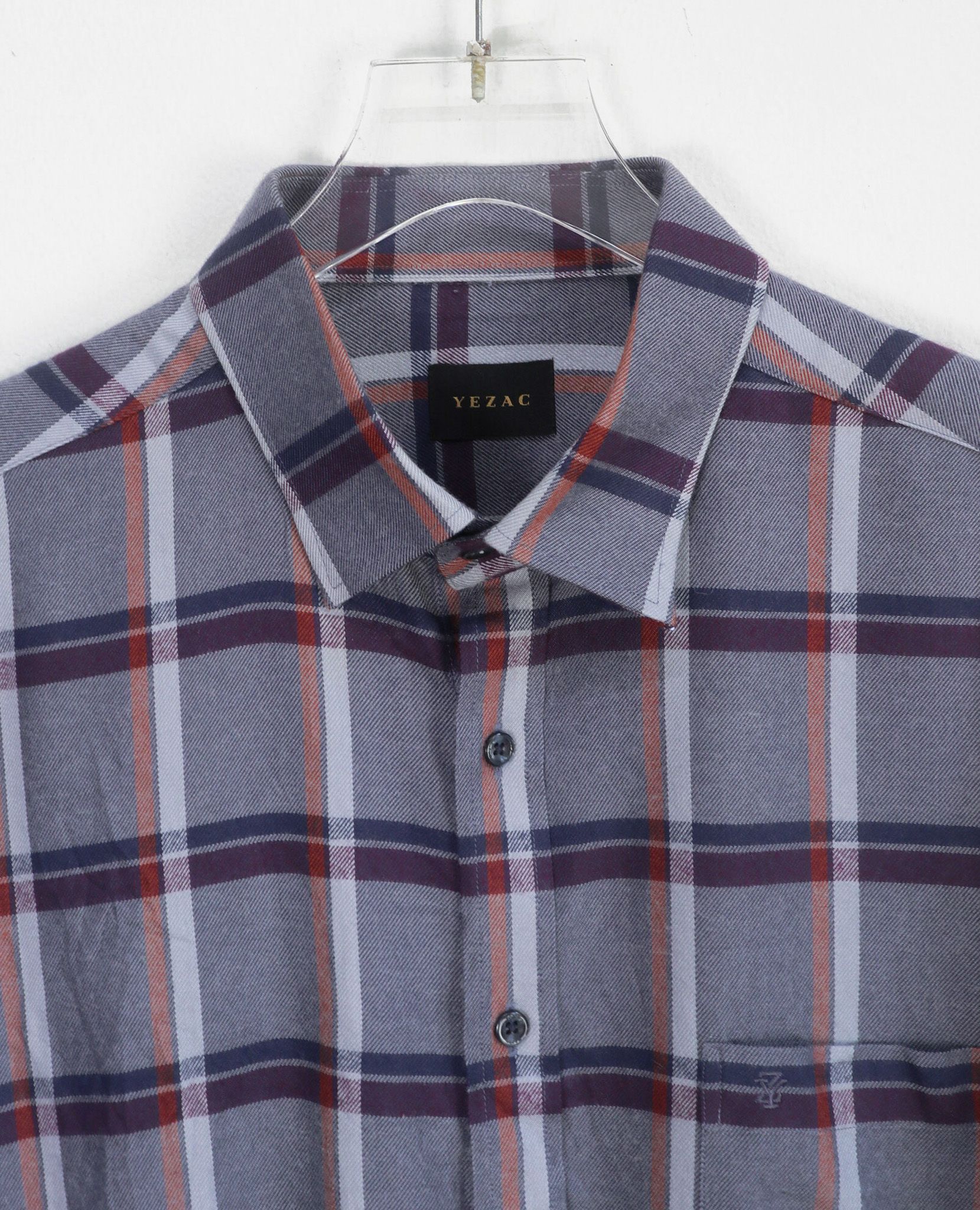  08.03.23 - VTG FLANNEL BUTTON UP SHIRT - YEZAC 
