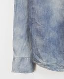  08.03.23 - VTG DENIM BUTTON UP SHIRT - GIORDANO 