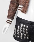  11.30.22 - VTG CROPPED BASEBALL JACKET - PLAY STAGE 