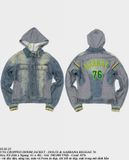  03.02.23 - VTG CROPPED DENIM JACKET - DOLCE & GABBANA REGGAE 76 