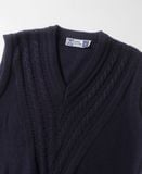  12.19.23 - VTG CROPPED KNIT VEST - SERGIO TACCHINI 