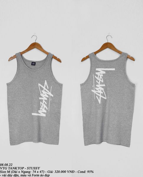  08.08.22 - VTG TANKTOP - STUSSY 