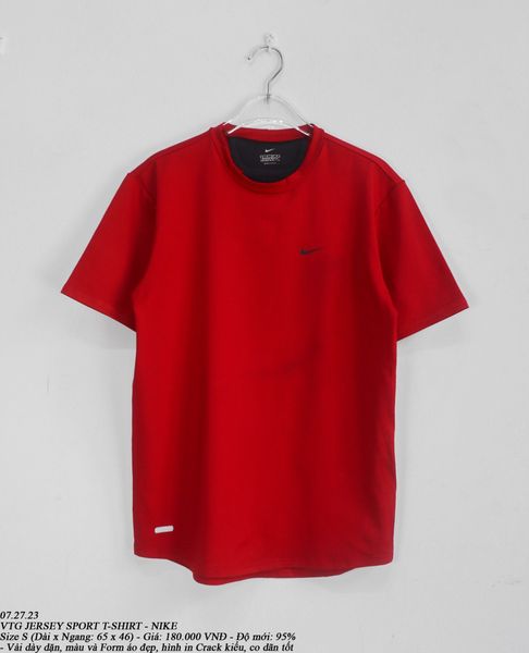  07.27.23 - VTG JERSEY SPORT T-SHIRT - NIKE 