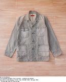  06.16.24 - VTG DENIM WORK COAT JACKET - EDWIN 503 REBEL 