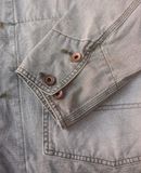  06.16.24 - VTG DENIM WORK COAT JACKET - EDWIN 503 REBEL 