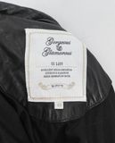  11.30.22 - VTG CROPPED BIKER JACKET - GG LADY BY JESSI NY 