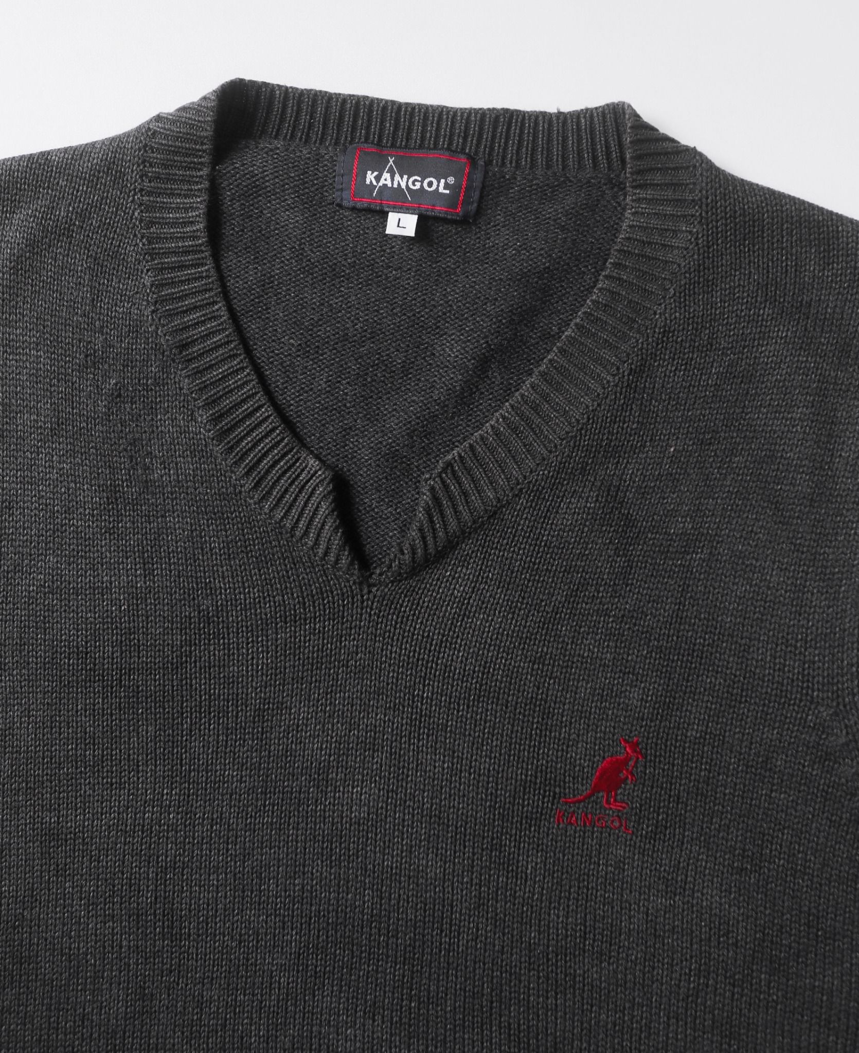  12.19.23 - VTG KNIT VEST - KANGOL 