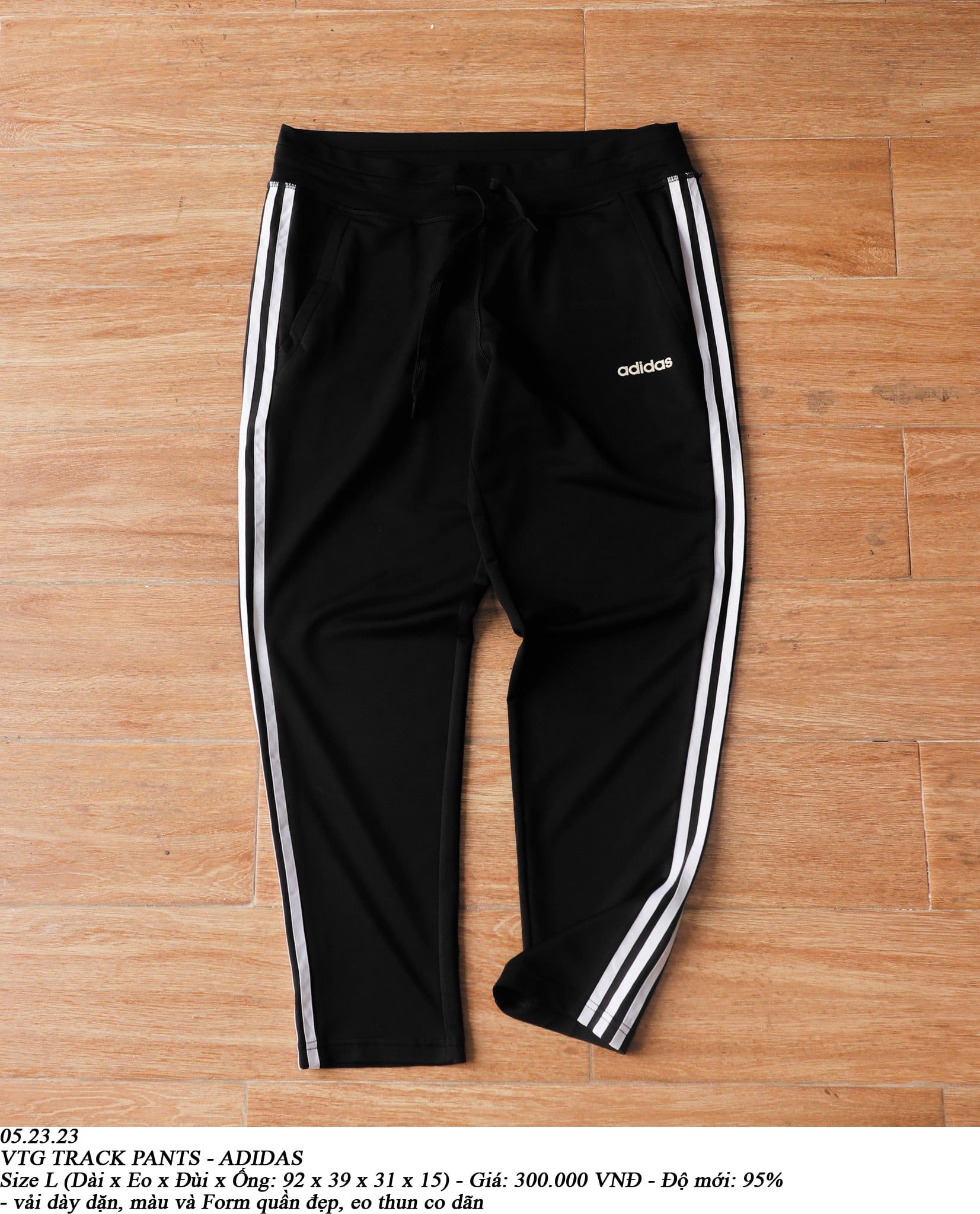  05.23.23 - VTG TRACK PANTS - ADIDAS 
