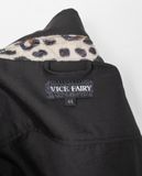  11.30.22 - VTG BUTTON UP PUNK T-SHIRT - VICE FAIRY 