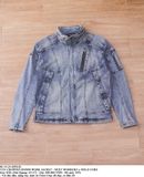  06.16.24 - VTG CROPPED DENIM WORK JACKET - NEXT WORKERS X FIELDCORE 