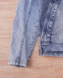  06.16.24 - VTG CROPPED DENIM WORK JACKET - NEXT WORKERS X FIELDCORE 