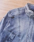  06.16.24 - VTG CROPPED DENIM WORK JACKET - NEXT WORKERS X FIELDCORE 