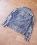  06.16.24 - VTG CROPPED DENIM WORK JACKET - NEXT WORKERS X FIELDCORE 