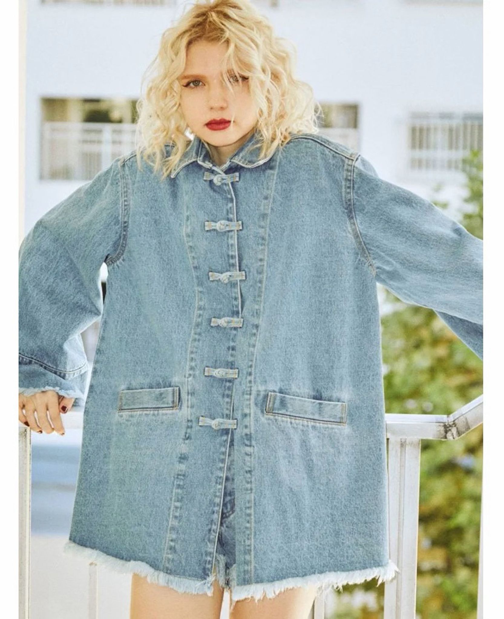  06.16.24 - VTG DENIM CHINA JACKET - JOUETIE 