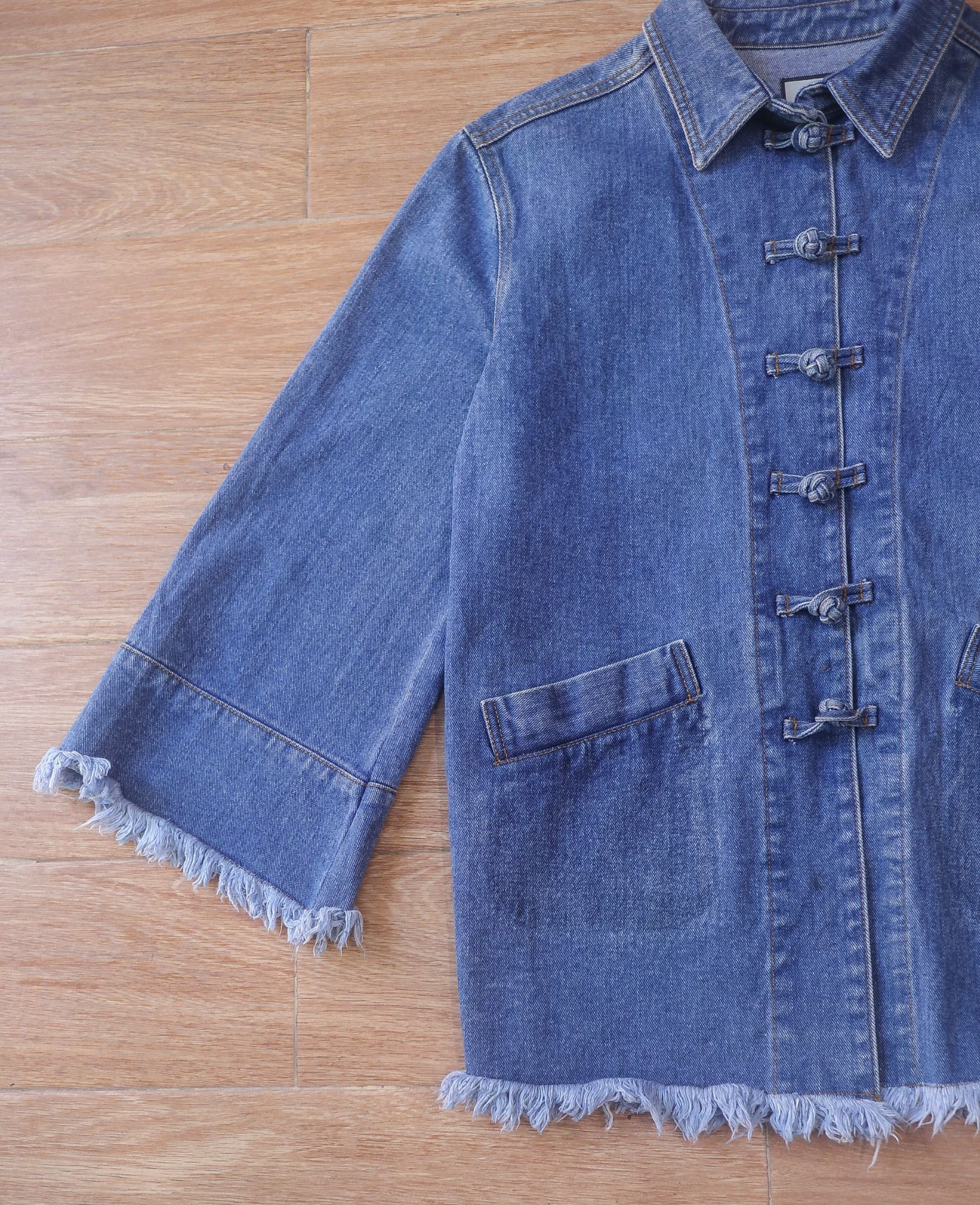  06.16.24 - VTG DENIM CHINA JACKET - JOUETIE 