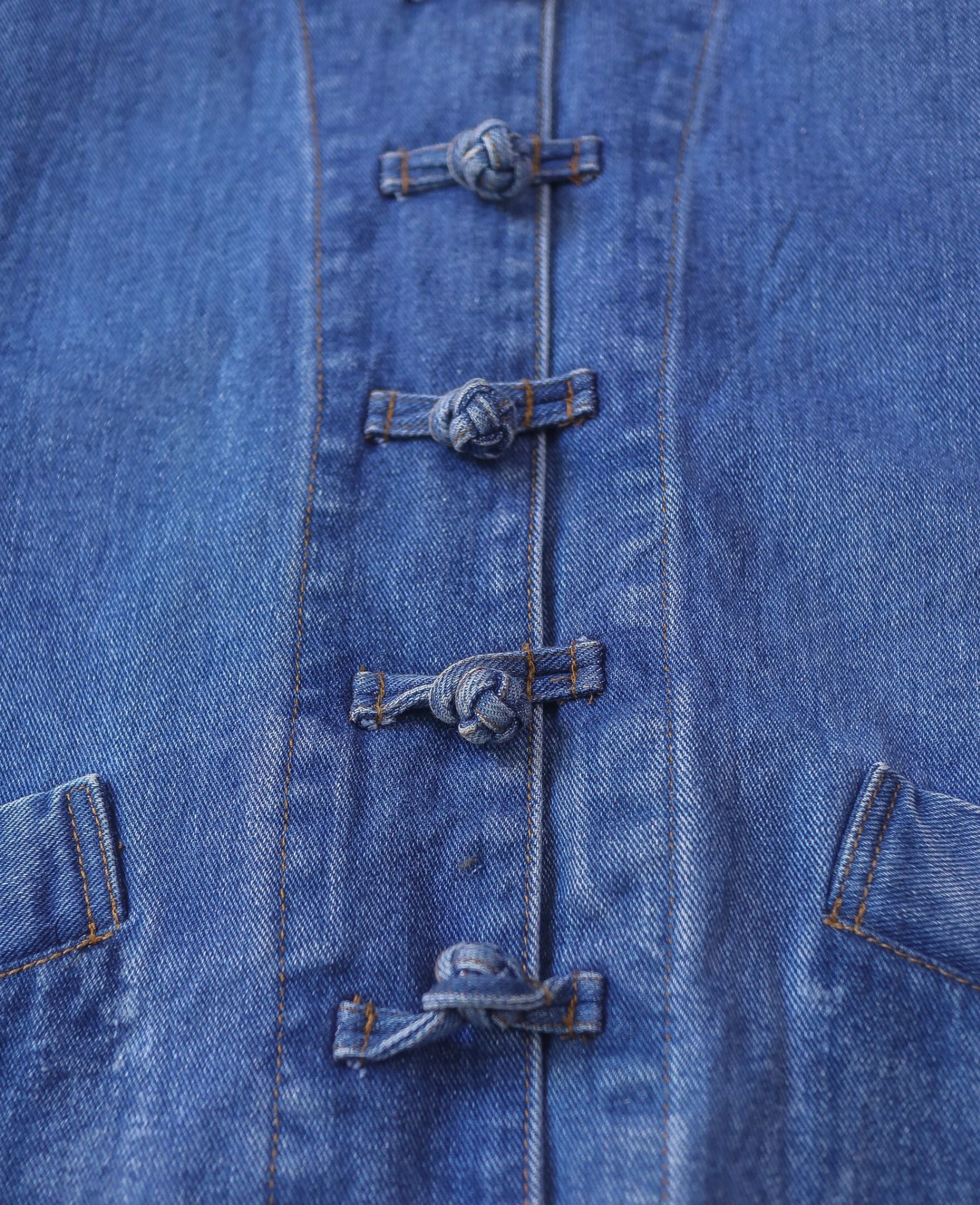  06.16.24 - VTG DENIM CHINA JACKET - JOUETIE 