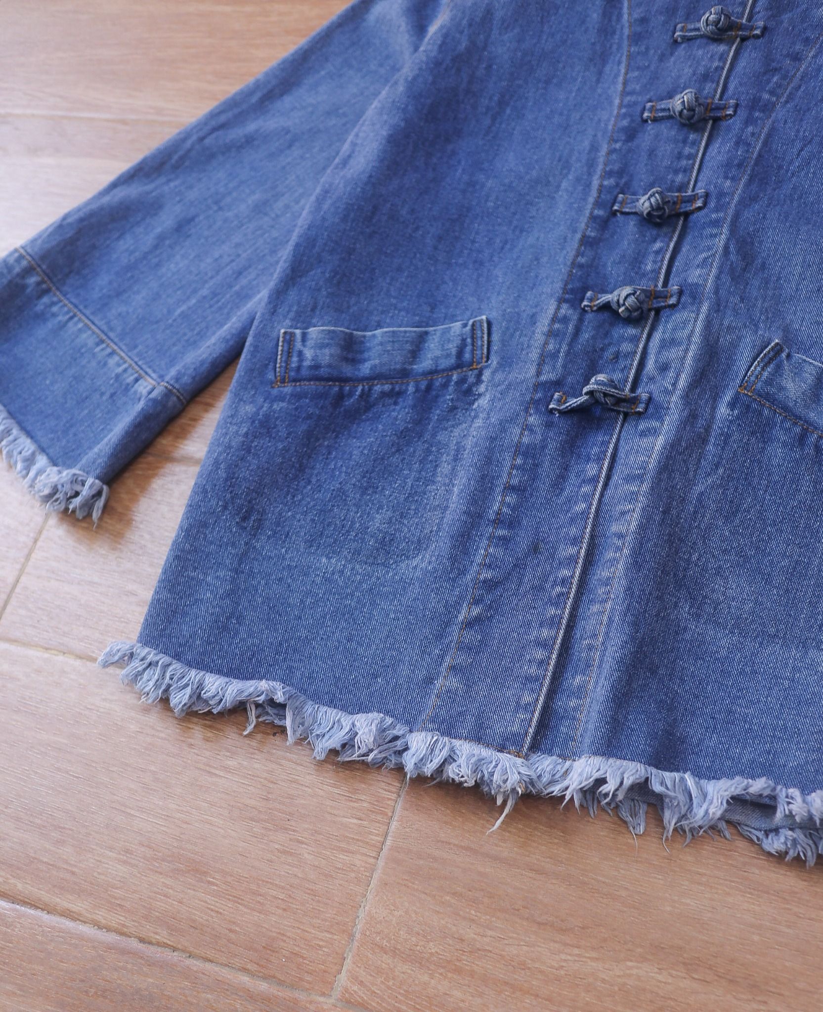  06.16.24 - VTG DENIM CHINA JACKET - JOUETIE 