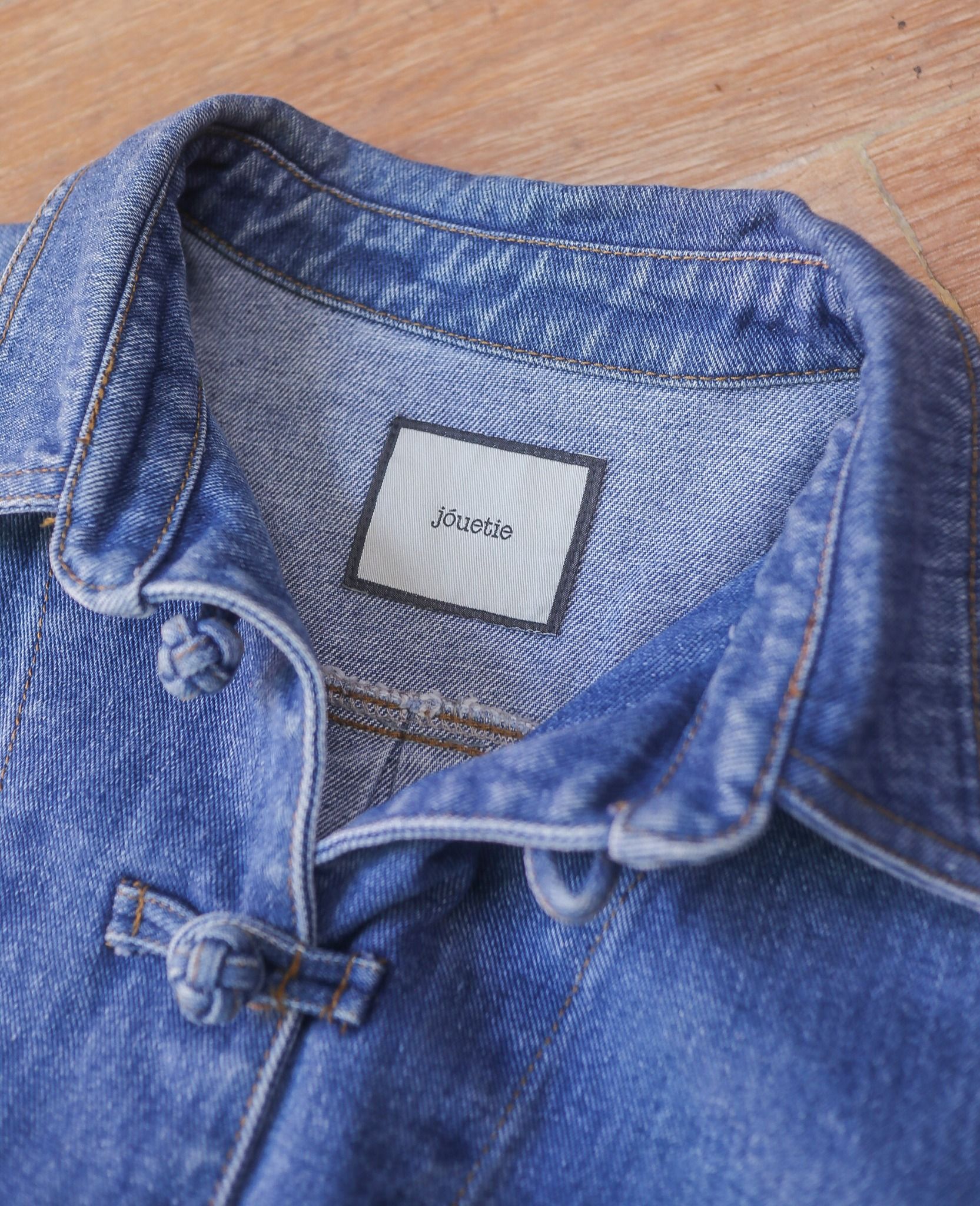  06.16.24 - VTG DENIM CHINA JACKET - JOUETIE 
