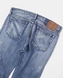 03.03.23 - VTG PAINT SPLATTER DENIM PANTS - RNA 