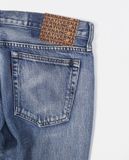  03.03.23 - VTG PAINT SPLATTER DENIM PANTS - RNA 