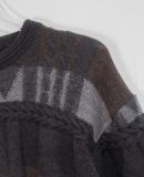  07.26.23 - VTG KNIT SWEATSHIRT - RUDOLPH VALENTINO 