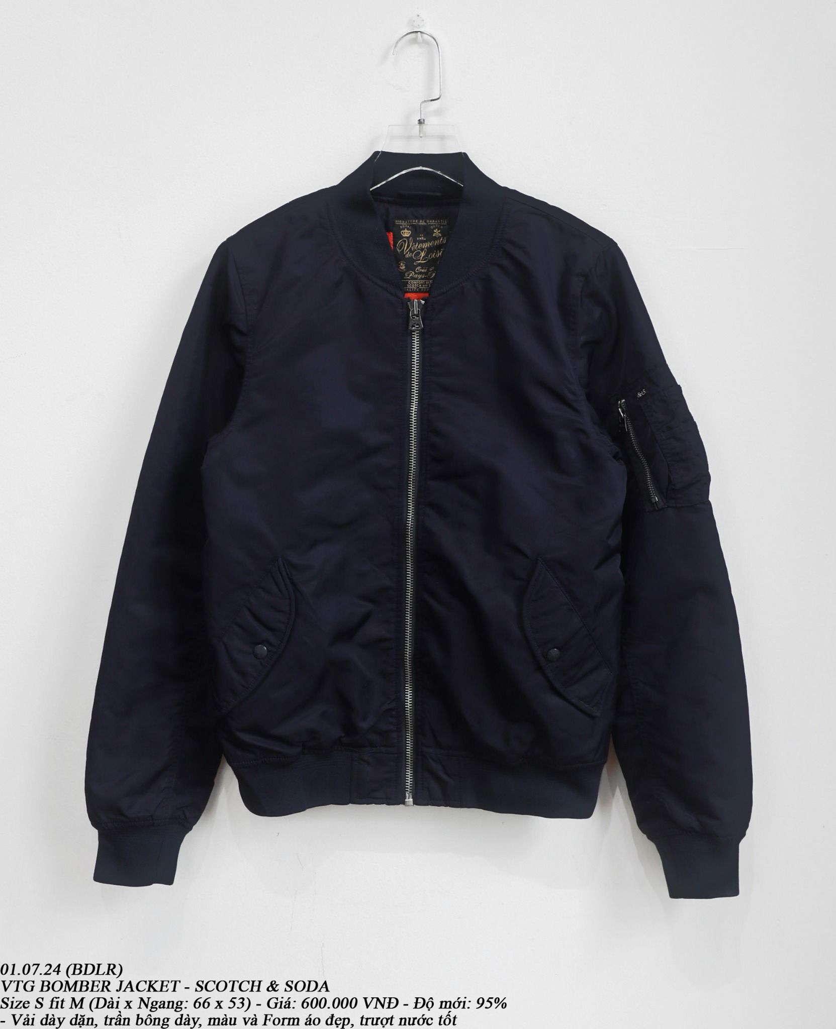  01.07.24 - VTG BOMBER JACKET - SCOTCH & SODA 