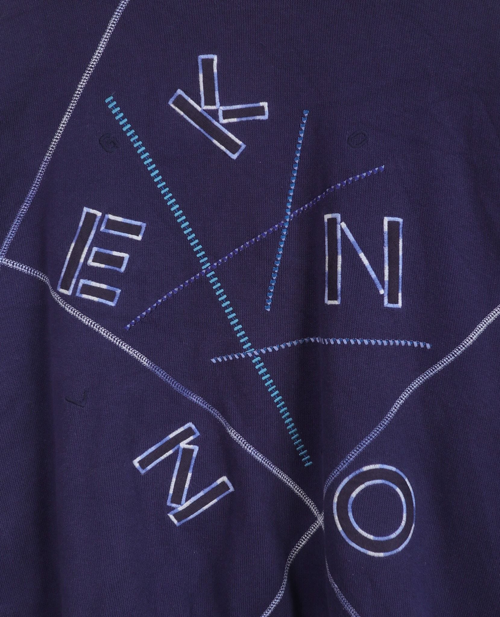  07.26.23 - VTG KNIT SWEATSHIRT - KENZO GOLF 