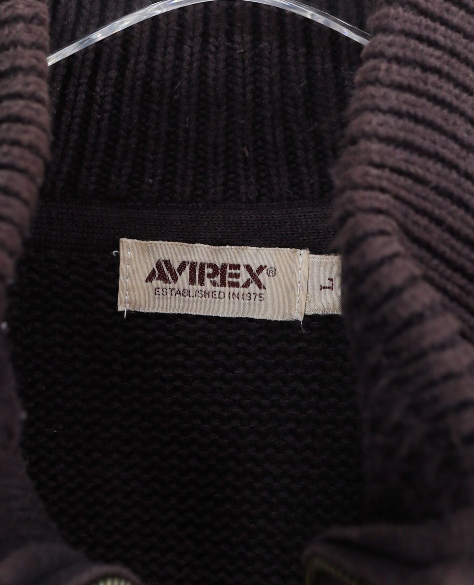  07.26.23 - VTG KNIT BLOUSON JACKET - AVIREX 
