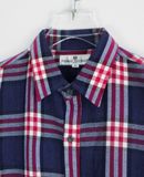  08.20.23 - VTG FLANNEL BUTTON UP SHIRT - PIERRE BALMAIN PARIS 