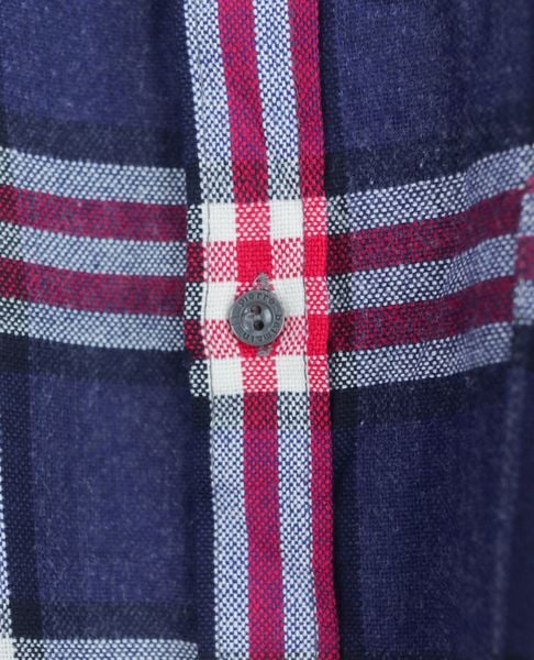  08.20.23 - VTG FLANNEL BUTTON UP SHIRT - PIERRE BALMAIN PARIS 