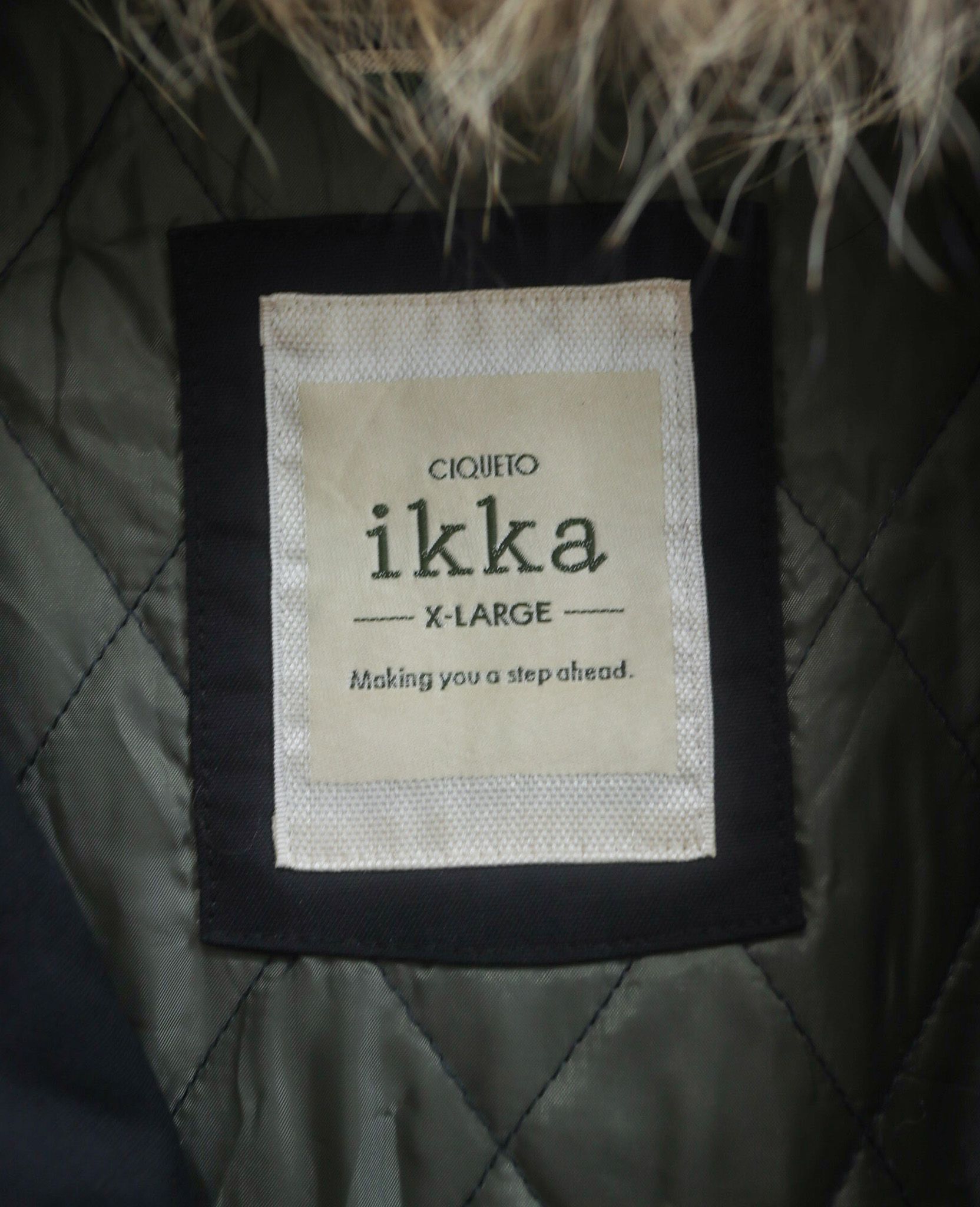  01.07.24 - VTG FUR HOODED PARKA JACKET - IKKA 