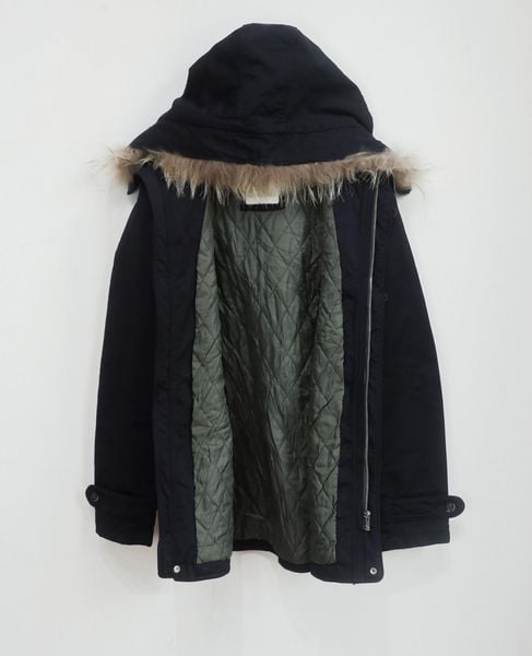  01.07.24 - VTG FUR HOODED PARKA JACKET - IKKA 