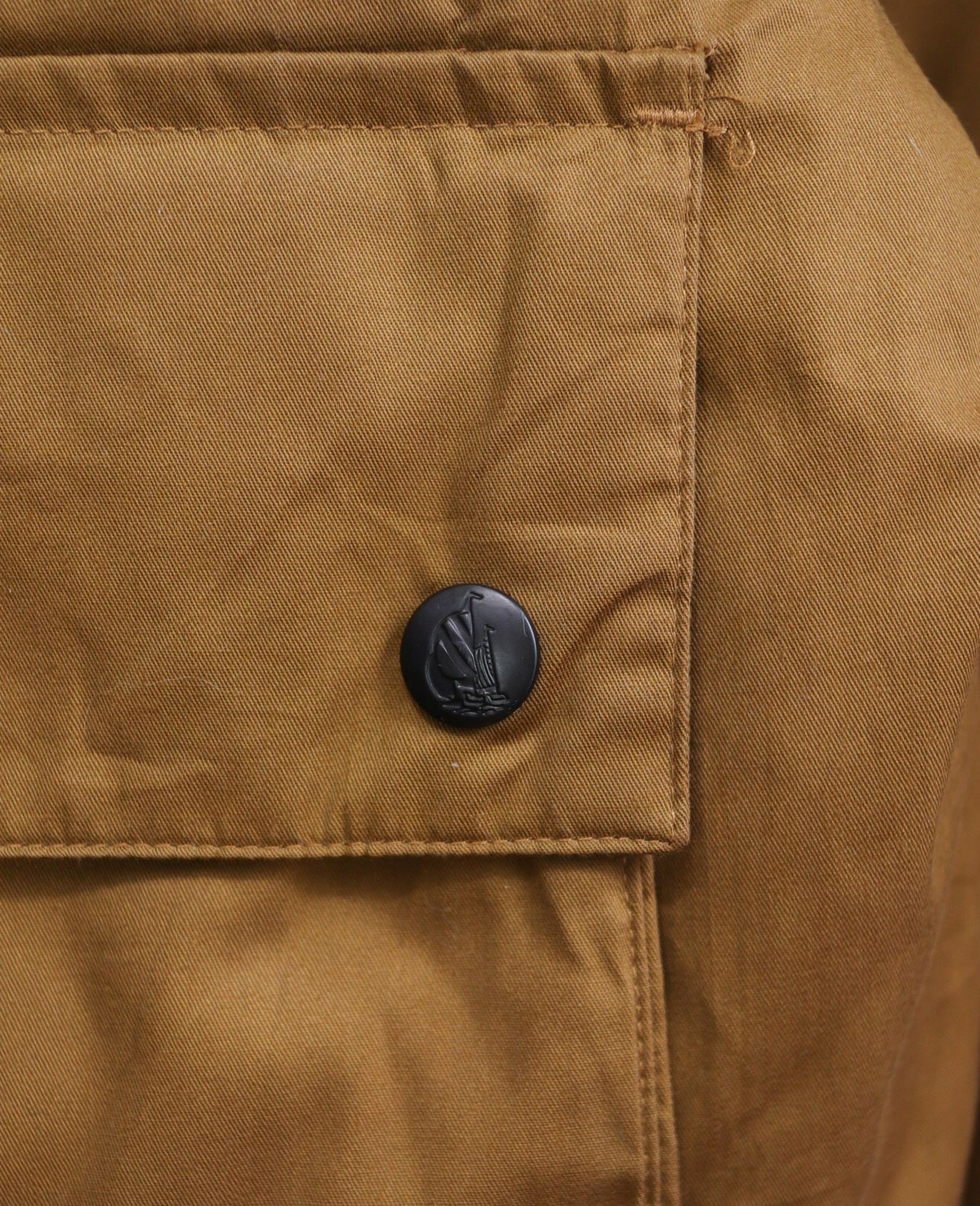  01.07.24 - VTG LEATHER MIX PUFFER JACKET - NAUTICA 