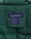  01.07.24 - VTG LEATHER MIX PUFFER JACKET - NAUTICA 
