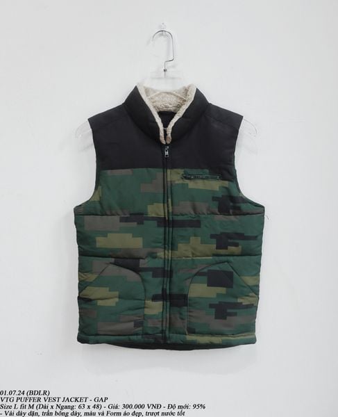  01.07.24 - VTG PUFFER VEST JACKET - GAP 