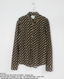  05.25.23 - VTG VELVET CUBAN BUTTON UP SHIRT - DIESEL 90s 