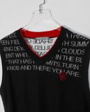  12.06.22 - VTG KNIT VEST - GREEN CLUBS 