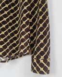  05.25.23 - VTG VELVET CUBAN BUTTON UP SHIRT - DIESEL 90s 