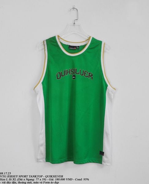  08.17.23 - VTG JERSEY SPORT TANKTOP - QUIKSILVER 