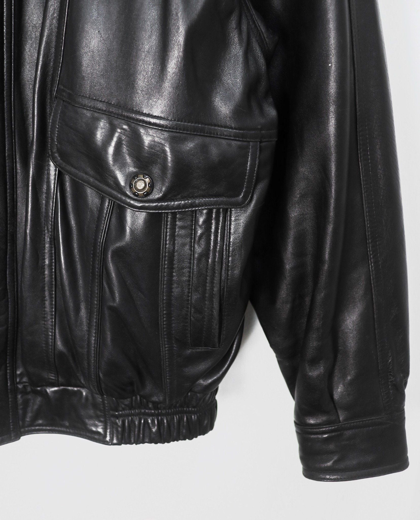  01.14.23 - VTG REAL LEATHER BLOUSON JACKET - CHANCE 