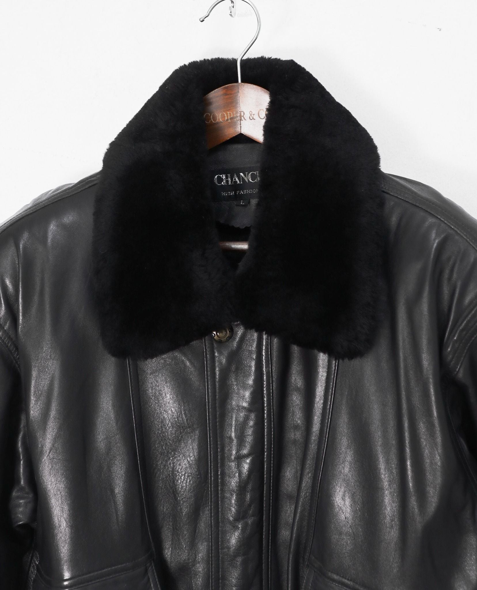  01.14.23 - VTG REAL LEATHER BLOUSON JACKET - CHANCE 