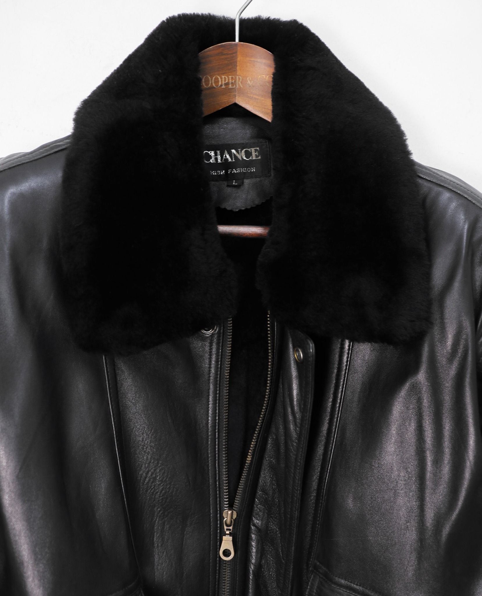  01.14.23 - VTG REAL LEATHER BLOUSON JACKET - CHANCE 