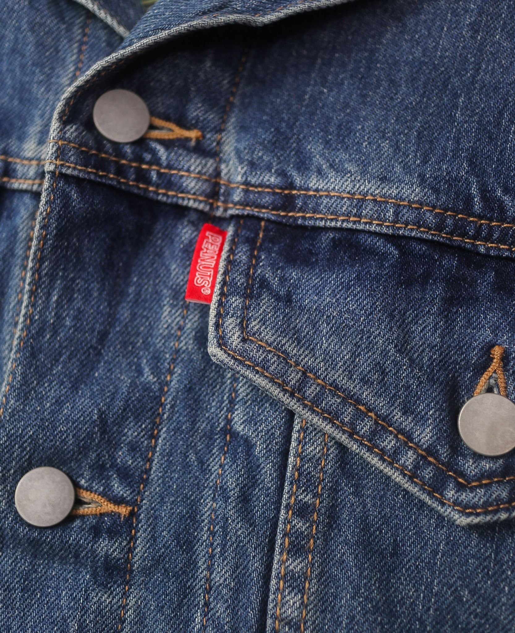  06.30.24 - VTG CROPPED DENIM JACKET - GU by UNIQLO x PEANUTS 2020 