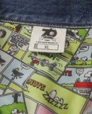  06.30.24 - VTG CROPPED DENIM JACKET - GU by UNIQLO x PEANUTS 2020 