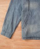  06.30.24 - VTG CAFE RACER DENIM JACKET - POWER TO THE PEOPLE 
