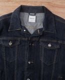  06.30.24 - VTG CROPPED DENIM JACKET - BROWNY 