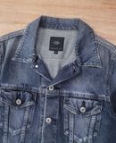  06.30.24 - VTG CROPPED DENIM JACKET - RAGEBLUE 