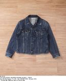  06.30.24 - VTG SELVEDGE CROPPED DENIM JACKET - VINCE 