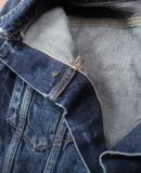  06.30.24 - VTG SELVEDGE CROPPED DENIM JACKET - VINCE 