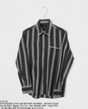  12.22.22 - VTG DOUBLE COLLAR BUTTON UP SHIRT - NICOLE CLUB 